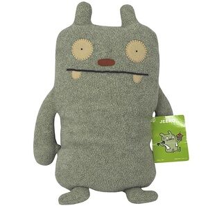 New with Tags 2000 Jeero greenish grey 14” 2004 Ugly Doll